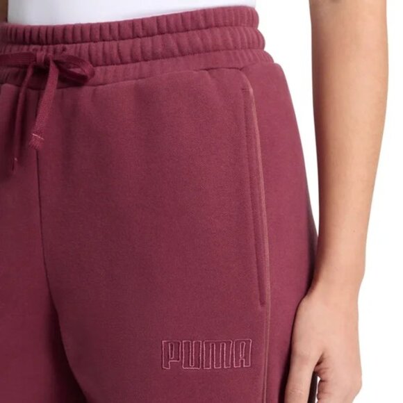 PUMA Women's Fleece Hoodie and Jogger (As a Set)  - Small - Red - Brand New - Picture 7 of 13